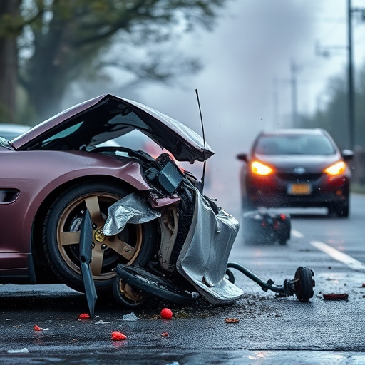 car crash damage