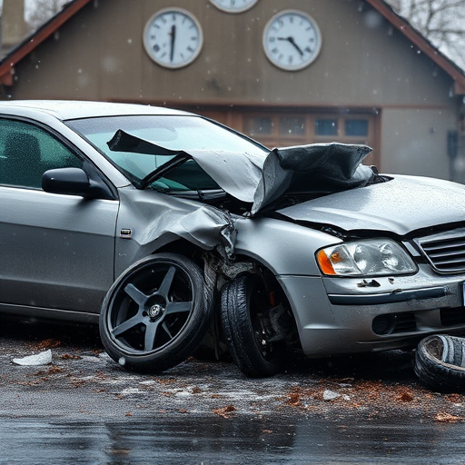 car crash damage