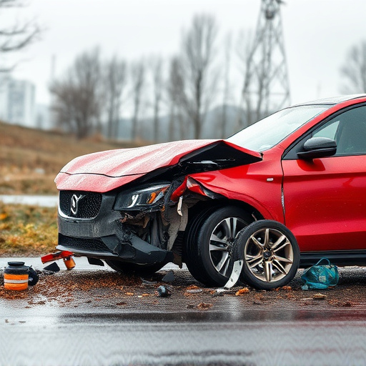 car crash damage