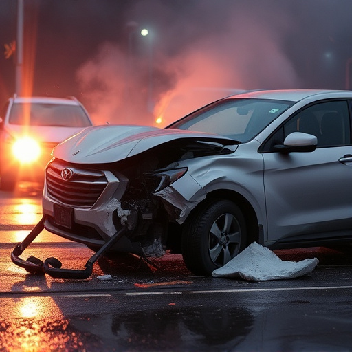 car crash damage