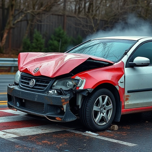 car crash damage