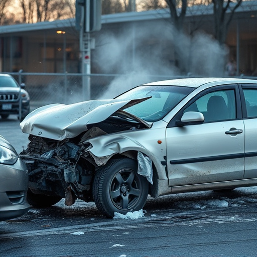 car crash damage