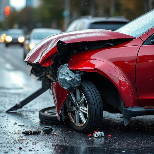 car crash damage