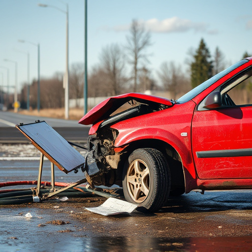 car crash damage