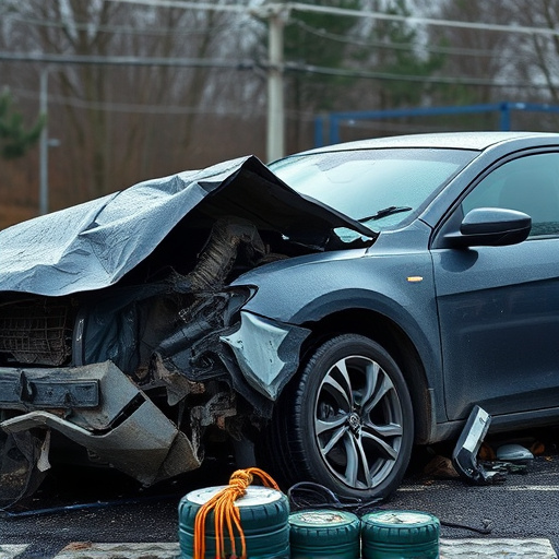 car crash damage