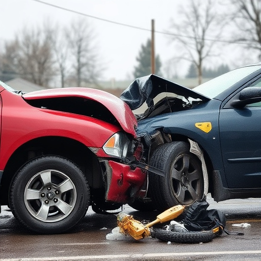 car crash damage