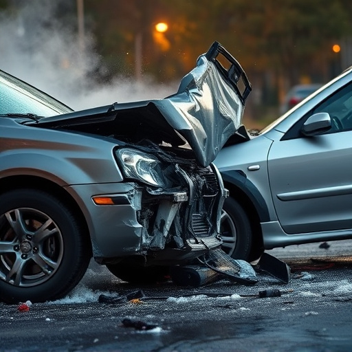 car crash damage