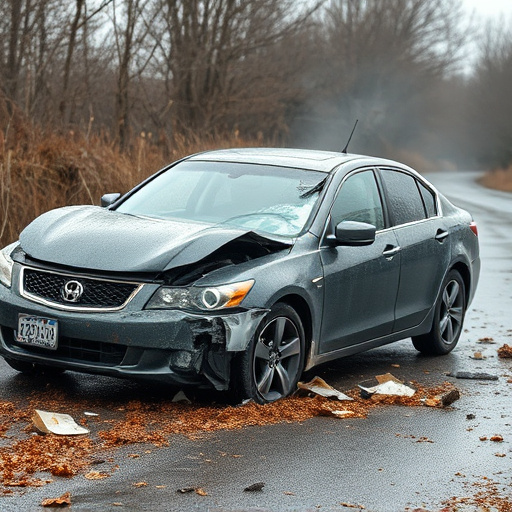 car crash damage