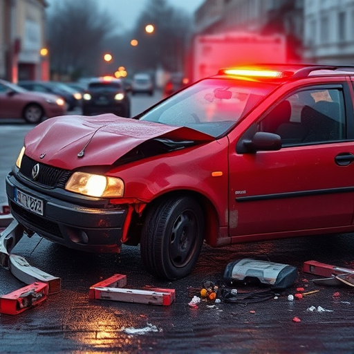 car crash damage