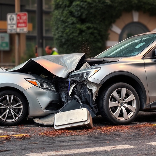 car crash damage