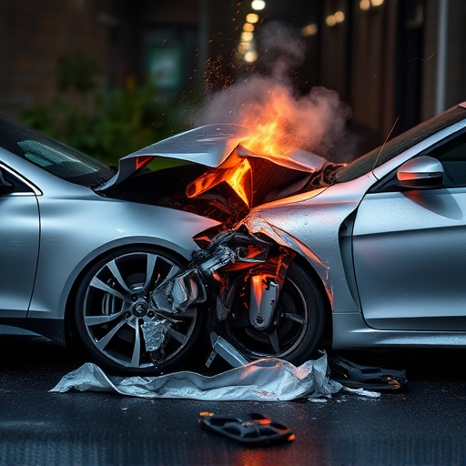 car crash damage