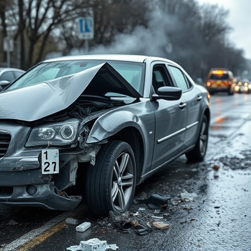 car crash damage