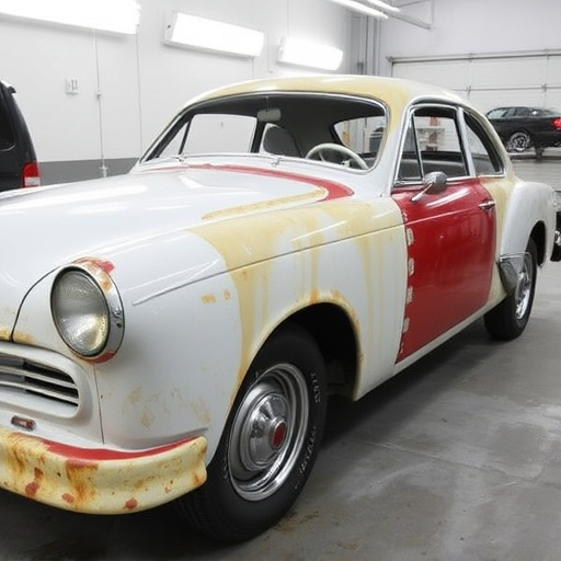 vehicle restoration process