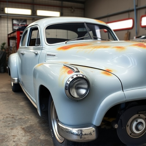 vehicle restoration process