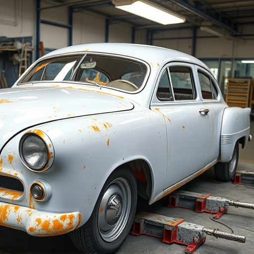 vehicle restoration process