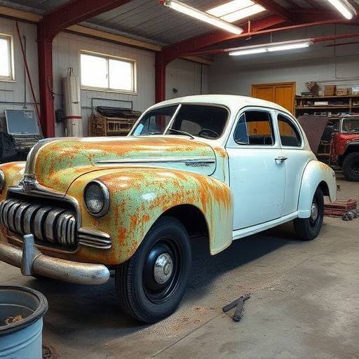 vehicle restoration process