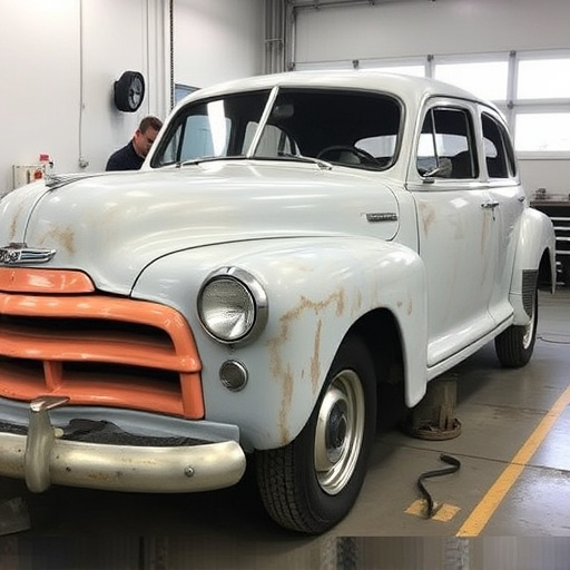 vehicle restoration process