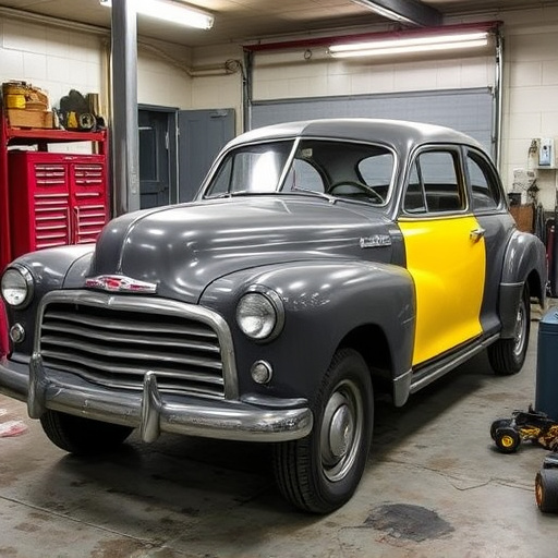 vehicle restoration process