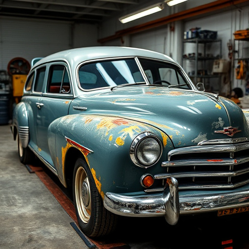 vehicle restoration process