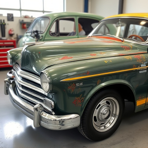 vehicle restoration process