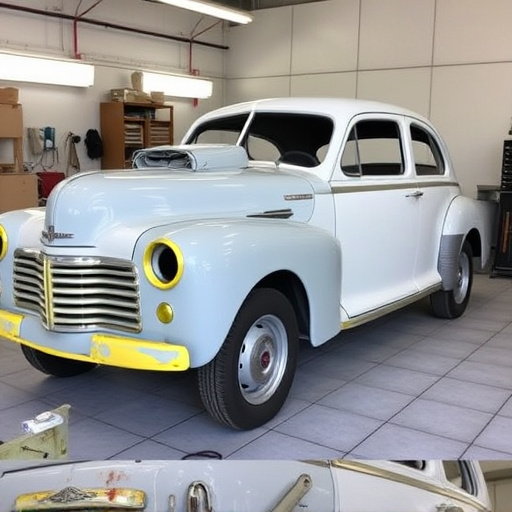 vehicle restoration process