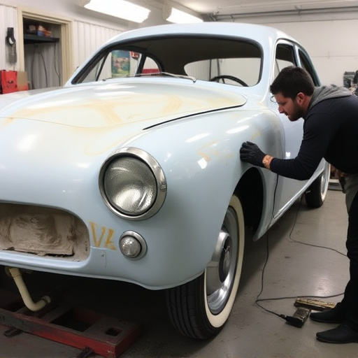 vehicle restoration process