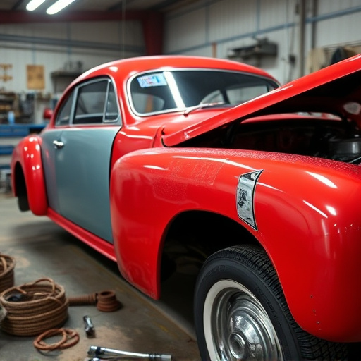 vehicle restoration process