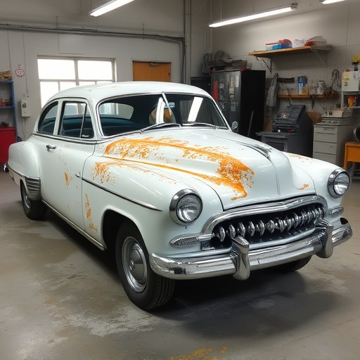 vehicle restoration process
