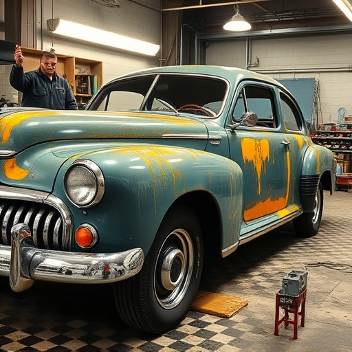 vehicle restoration process