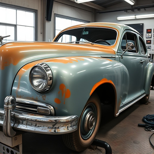 vehicle restoration process