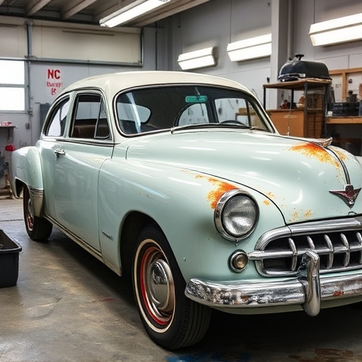 vehicle restoration process