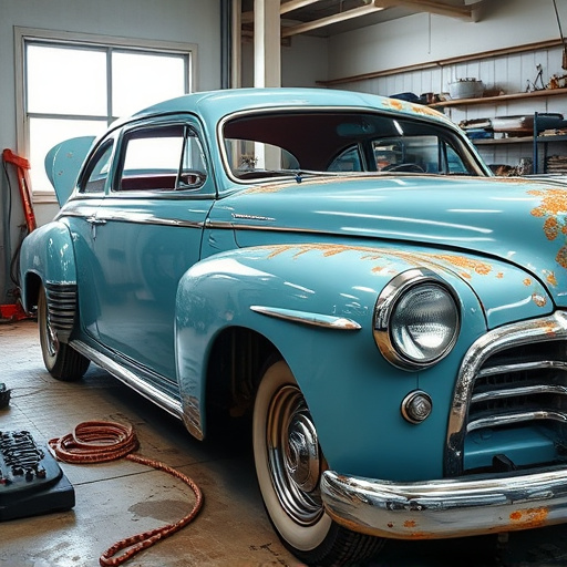 vehicle restoration process