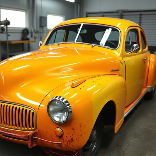 vehicle restoration process