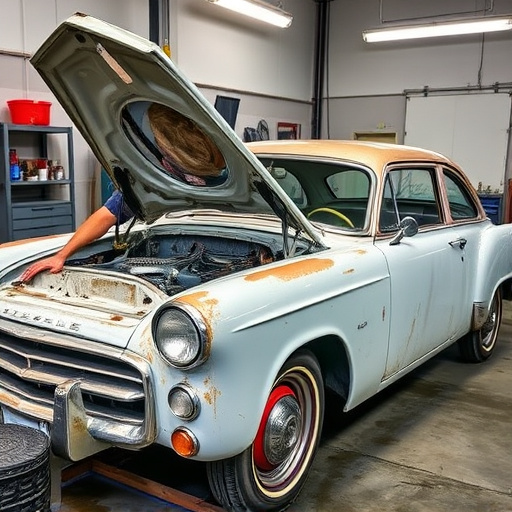 vehicle restoration process