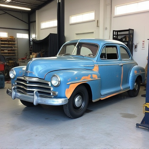 vehicle restoration process