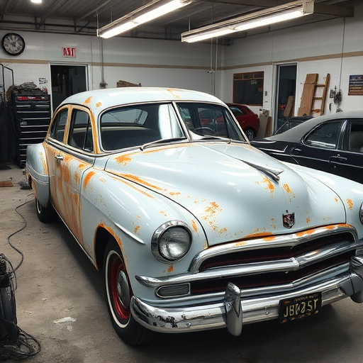 vehicle restoration process