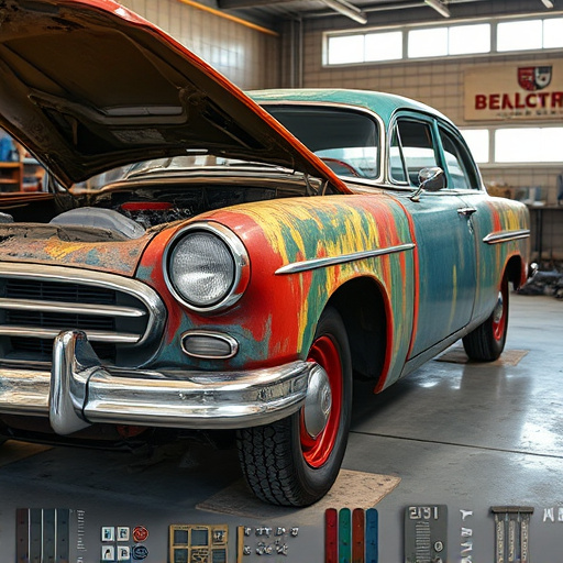 vehicle restoration process