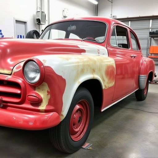 vehicle restoration process