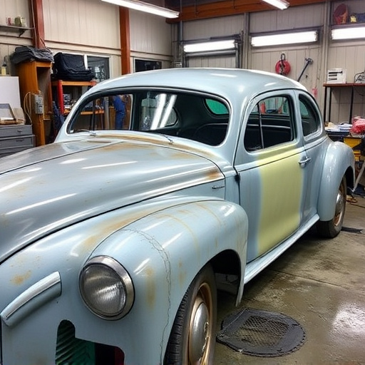 vehicle restoration process