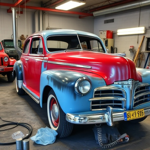 vehicle restoration process
