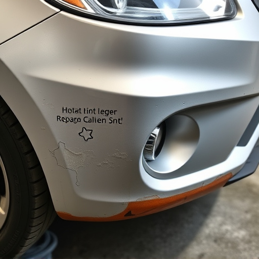 car bumper repair