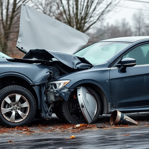 car crash damage