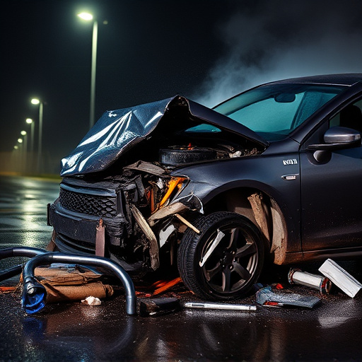 car crash damage