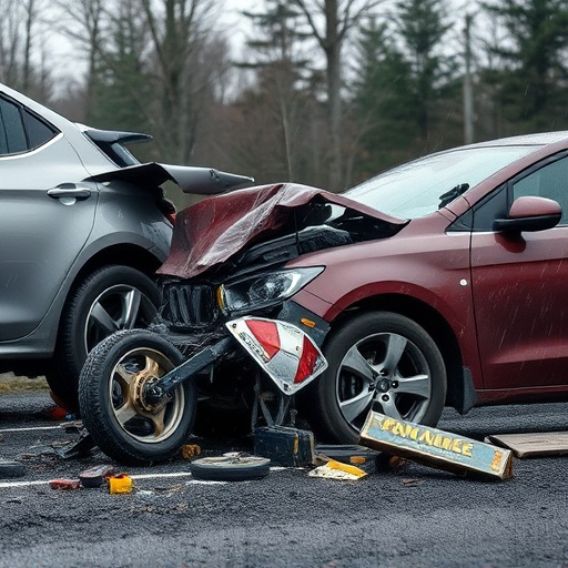 car crash damage