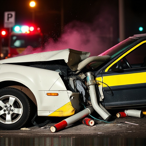 car crash damage