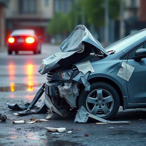 car crash damage