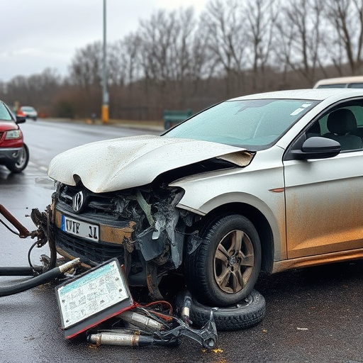 car crash damage