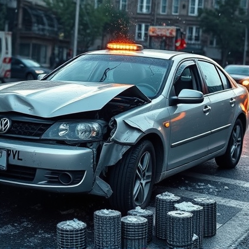 car crash damage