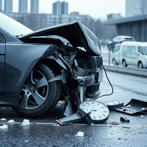 car crash damage