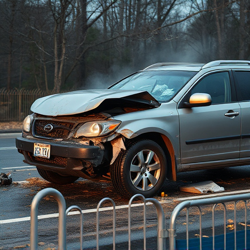 car crash damage
